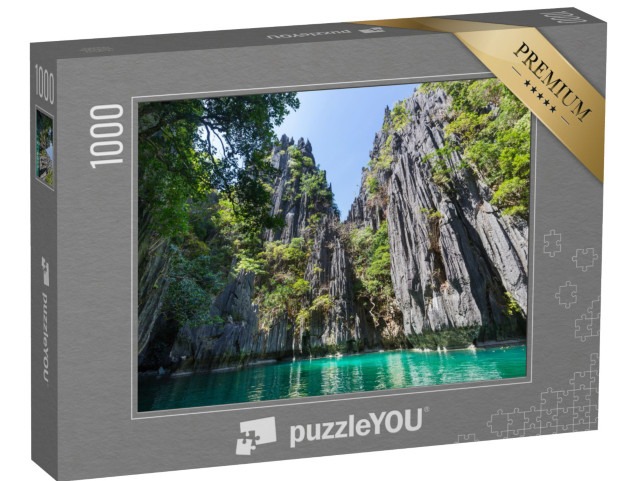 puzzle 1000 dílků „Malebný záliv Palawan, Filipíny“