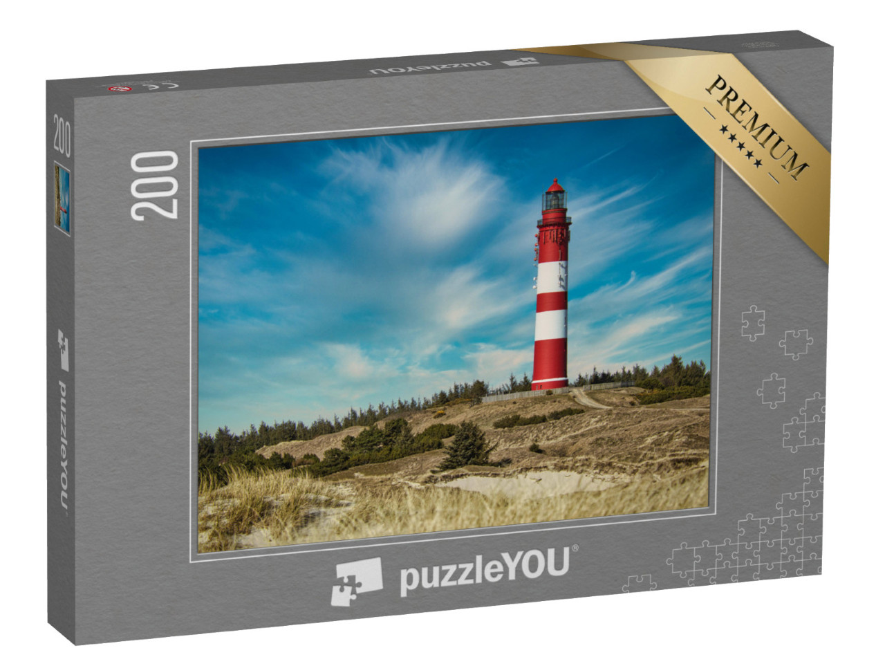 puzzle 200 dílků „Maják Amrum“