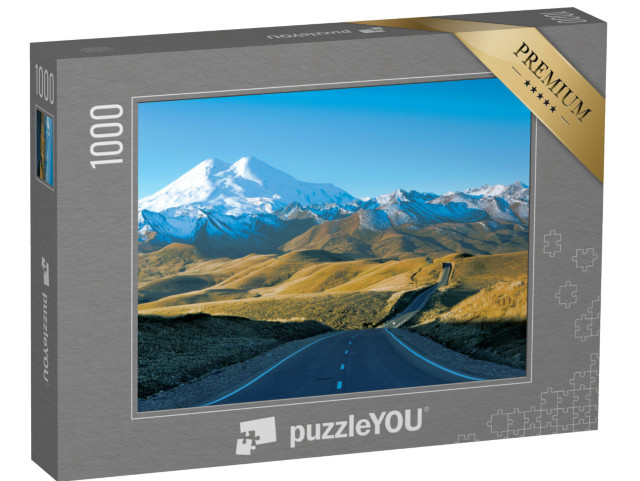 puzzle 1000 dílků „Elbrus, Rusko, Elbrus, nejvyšší vrchol Evropy“