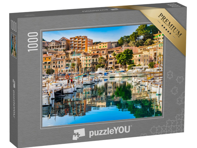 puzzle 1000 dílků „Port de Soller, ostrov Mallorca“