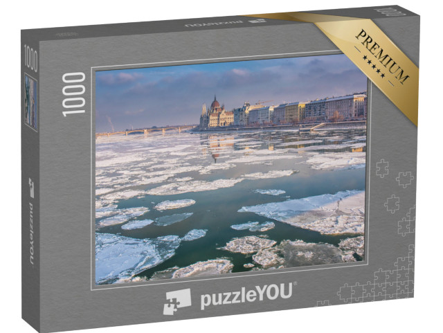 puzzle 1000 dílků „Zima v Budapešti“