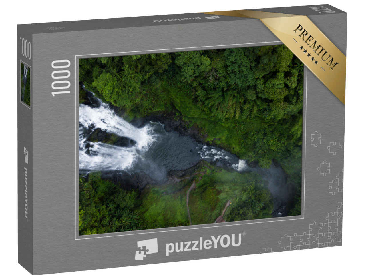 puzzle 1000 dílků „Výjimečný výhled na náhorní plošinu Bolaven, Laos“