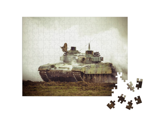 puzzle 200 dílků „Vojenská výzbroj“