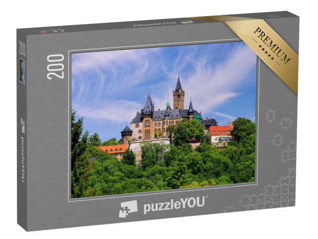 puzzle 200 dílků „Zámek Wernigerode“