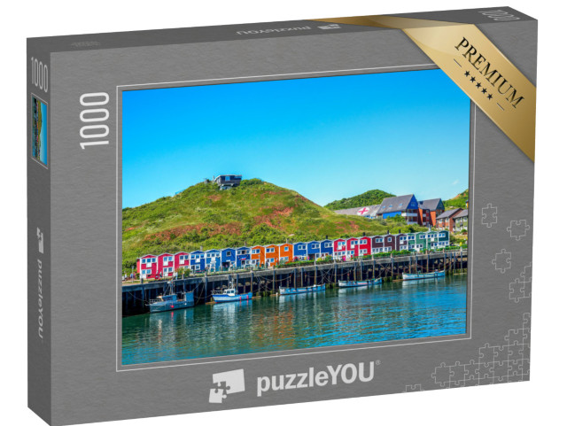 puzzle 1000 dílků „Humří boudy na Helgolandu“