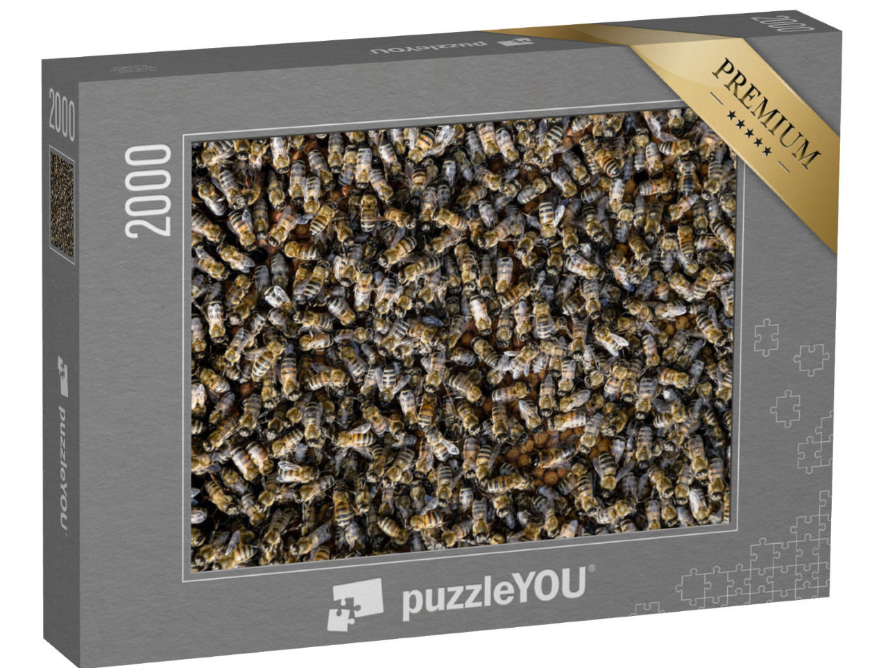puzzle 2000 dílků „Roj včel“