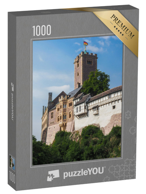 puzzle 1000 dílků „Hrad Wartburg u Eisenachu, Německo“