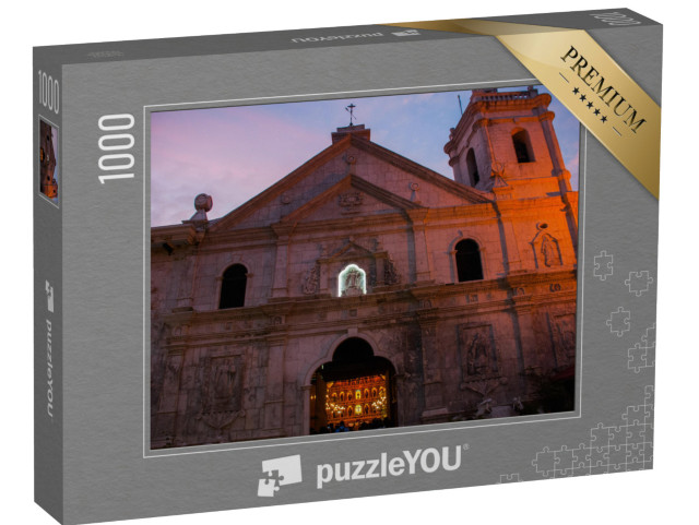 puzzle 1000 dílků „Bazilika Minore del Santo Nino, Filipíny“