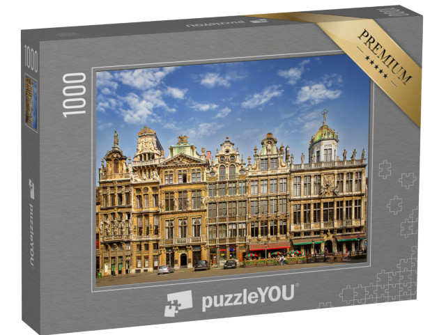 puzzle 1000 dílků „Hlavní náměstí v Bruselu, Belgie, památka UNESCO“