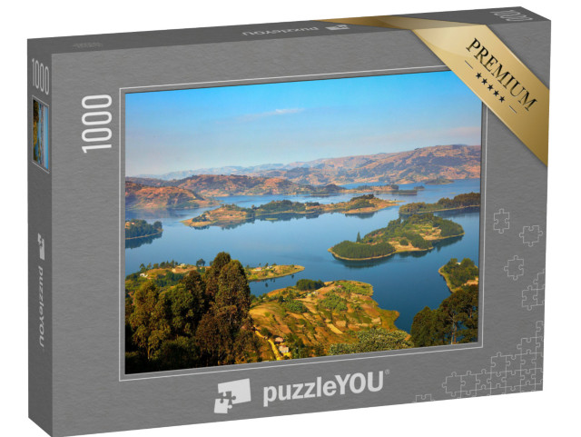 puzzle 1000 dílků „Jezero Bunyonyi, Uganda“