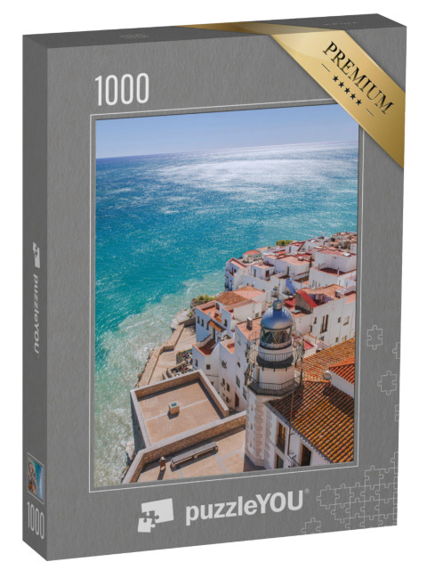 puzzle 1000 dílků „Maják Peñíscola, Valencie, Španělsko“