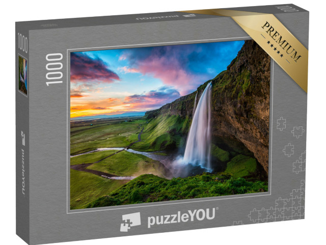 puzzle 1000 dílků „Seljalandsfoss, Island“