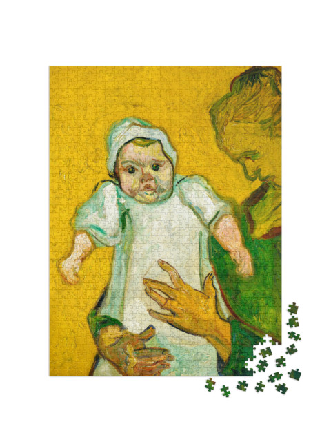 puzzle 1000 dílků „Vincent van Gogh - Paní Roulinová a její dítě“