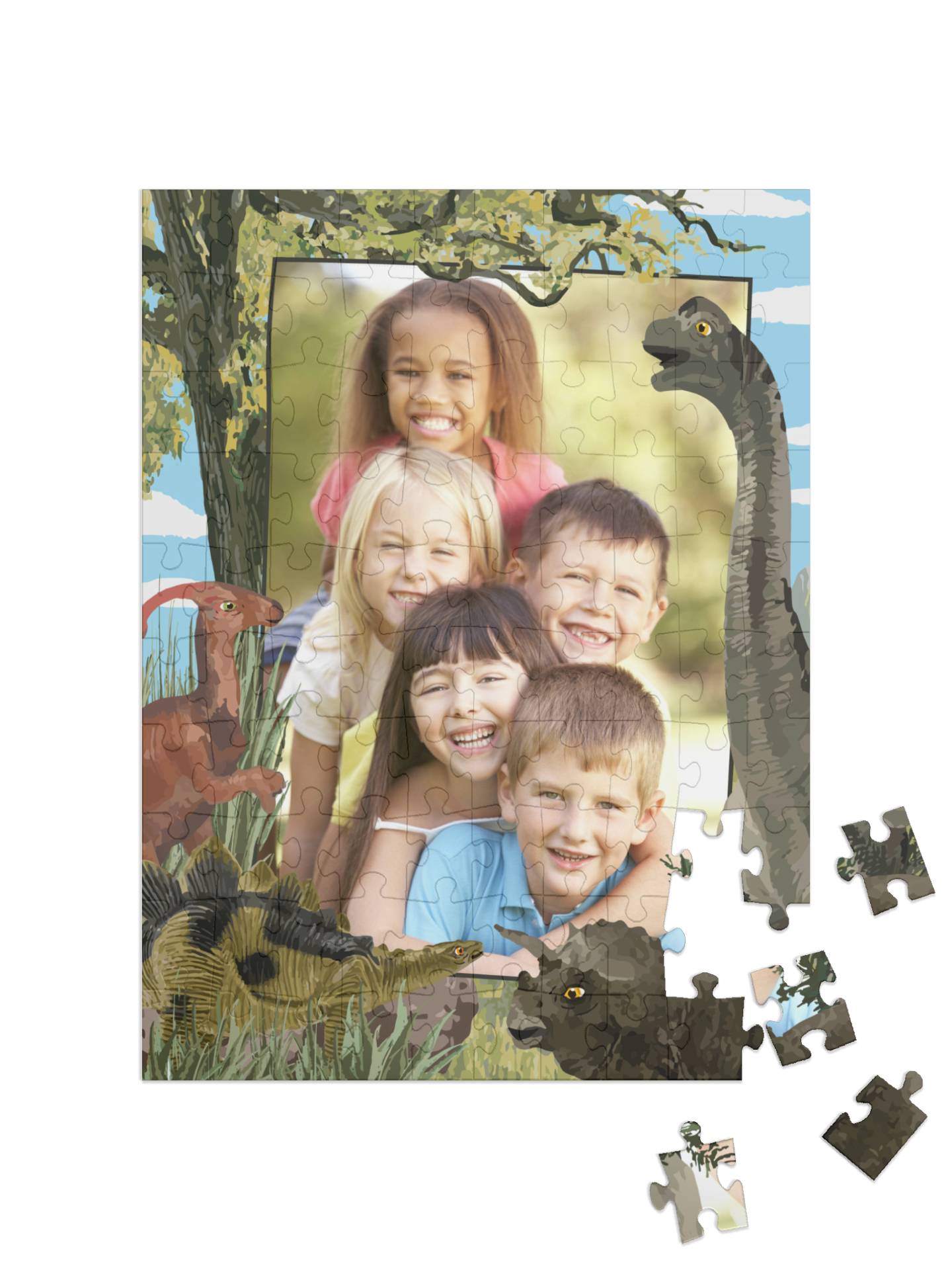 „Dobrodružství“ puzzle na výšku