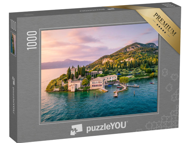 puzzle 1000 dílků „Punta San Vigilio u jezera Garda, Itálie“