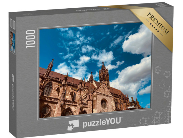 puzzle 1000 dílků „Freiburský kostel“