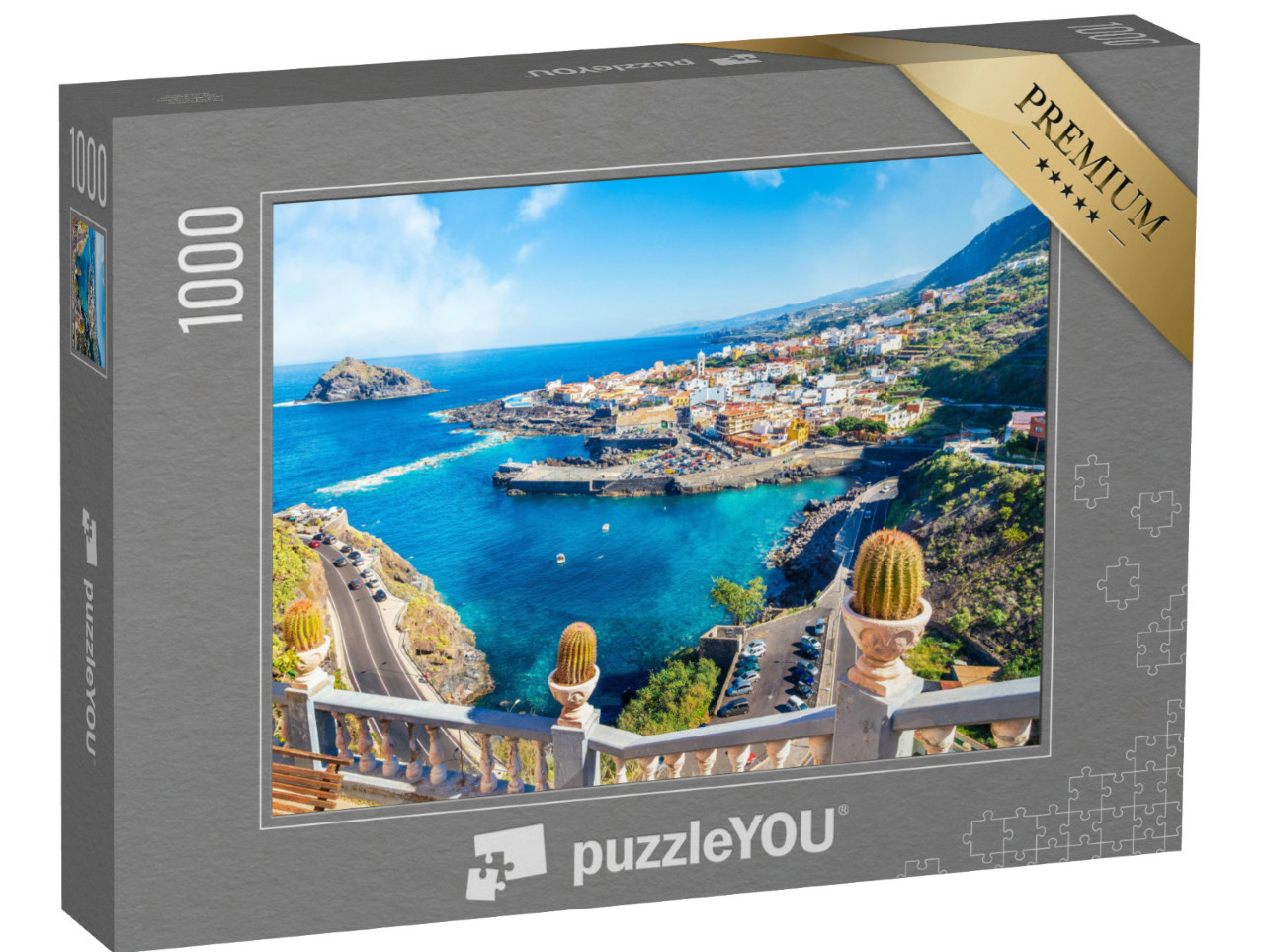 puzzle 1000 dílků „Město Tenerife, Kanárské ostrovy, Španělsko“