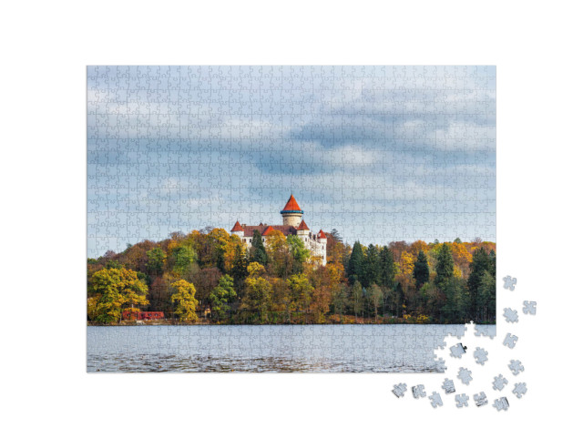 puzzle 1000 dílků „Zámek Konopiště, Česká republika“