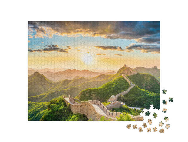 puzzle 1000 dílků „Velká čínská zeď, Čína“