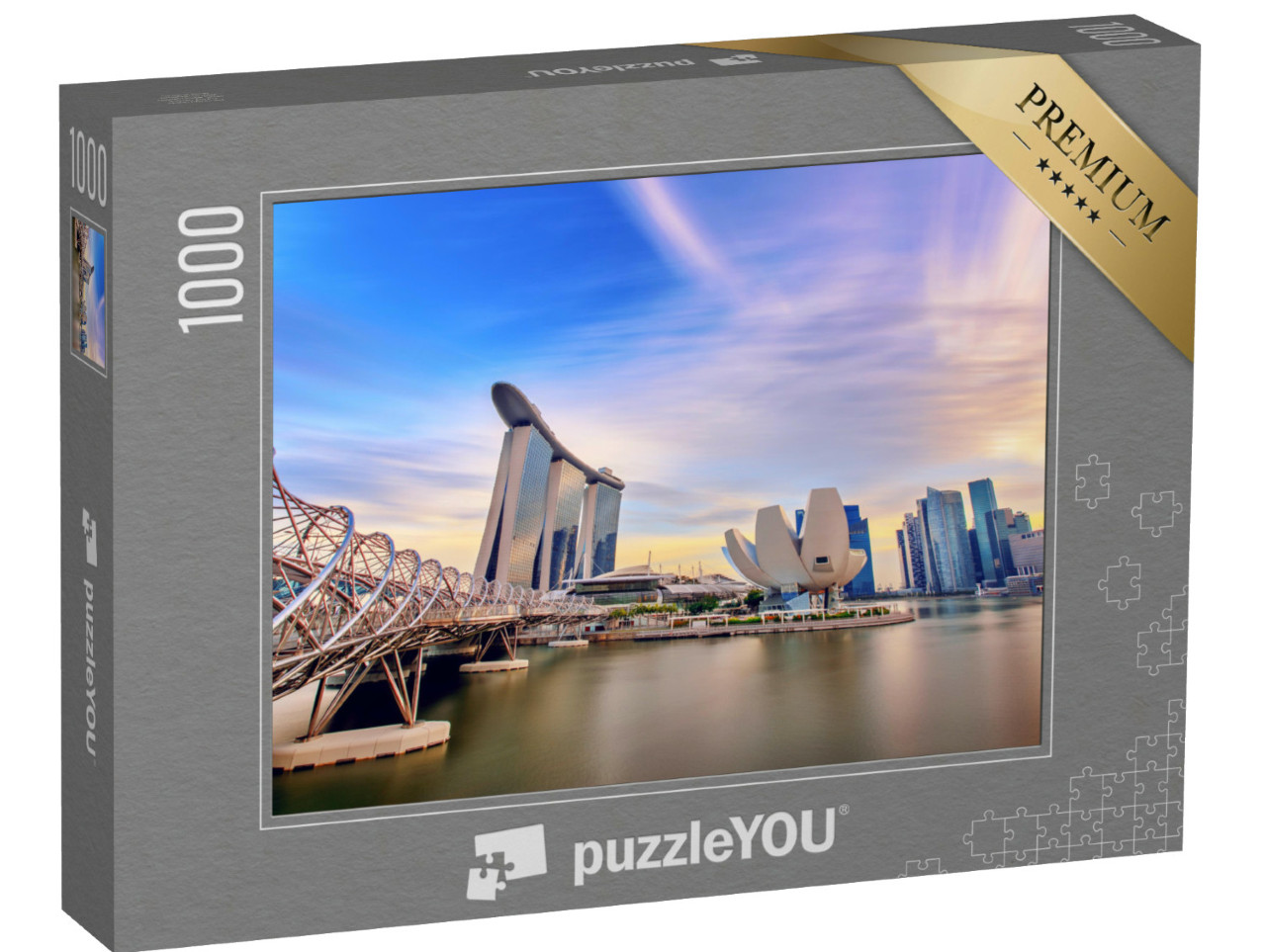 puzzle 1000 dílků „Architektura v Singapuru“