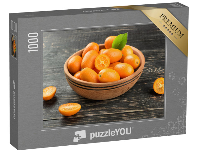 puzzle 1000 dílků „Mísa čerstvého ovoce: kumquat“
