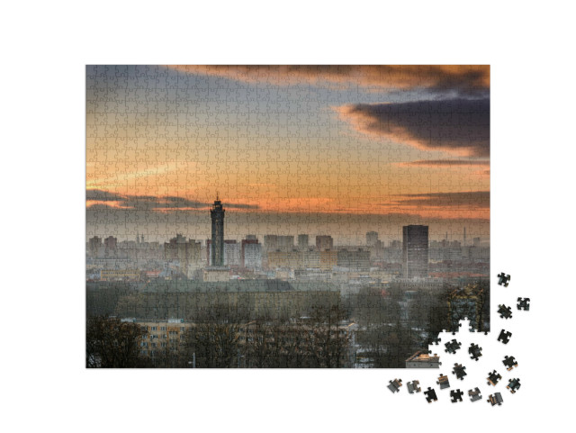 puzzle 1000 dílků „Ostrava, Česká republika“