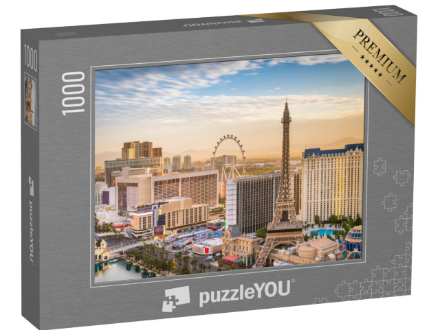 puzzle 1000 dílků „Panorama Las Vegas“
