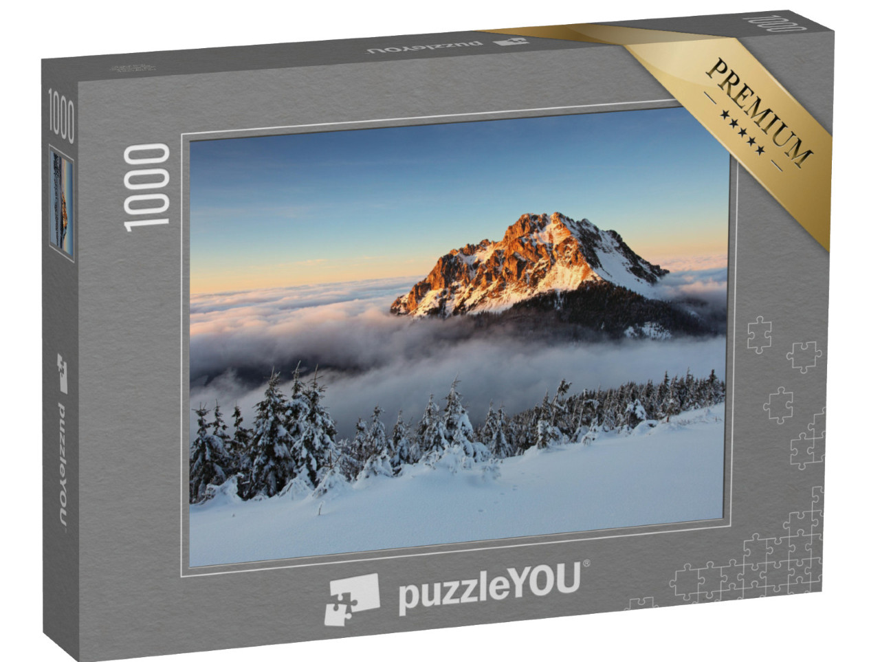 puzzle 1000 dílků „Vrchol Roszutec ve Fatrách, Slovensko“