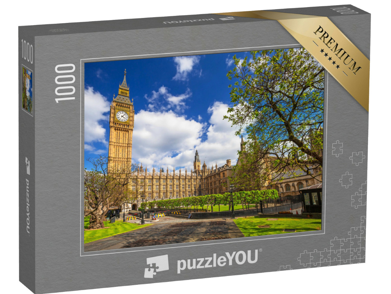 puzzle 1000 dílků „Big Ben a Westminsterský palác v Londýně, Anglie“