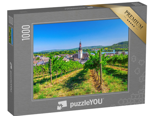 puzzle 1000 dílků „Rüdesheim na Rýně, Německo“