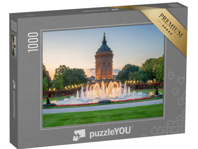 puzzle 1000 dílků „Mannheim, Německo“