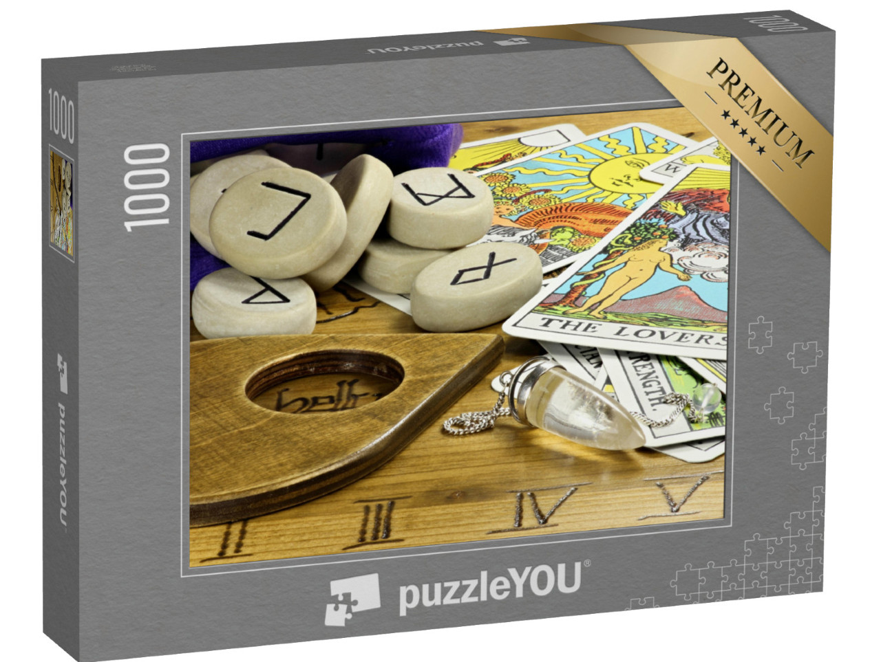 puzzle 1000 dílků „Příslušenství pro věštce“