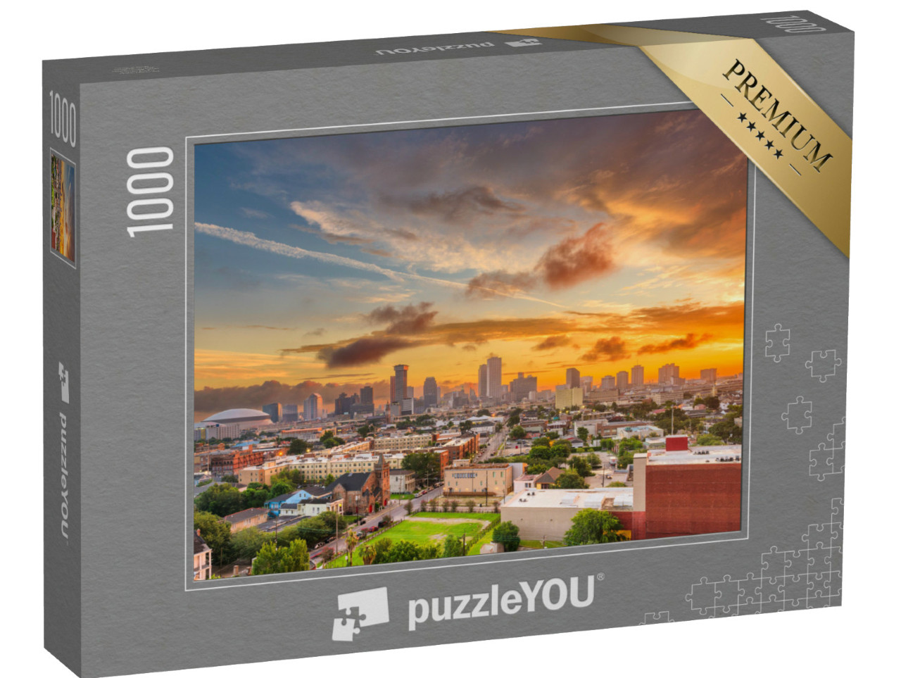puzzle 1000 dílků „New Orleans za soumraku“