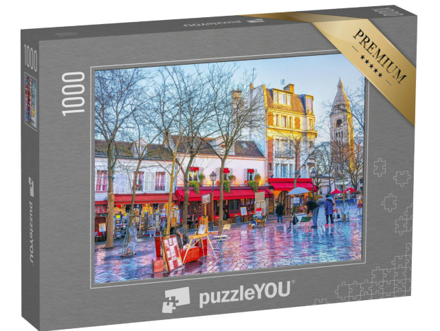 puzzle 1000 dílků „Place du Tertre, Montmartre, Paříž“