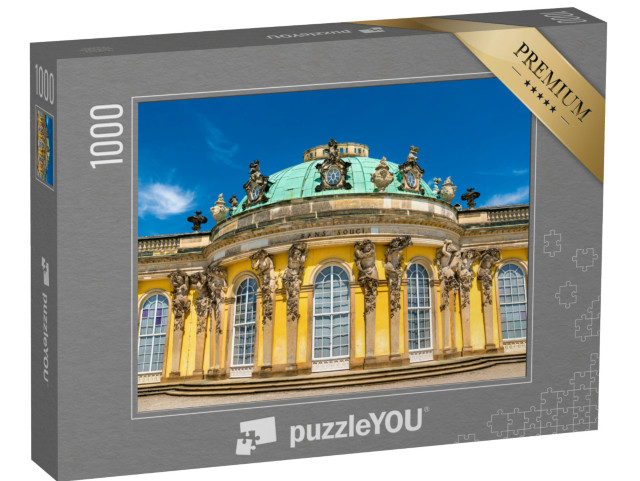 puzzle 1000 dílků „Zámek Sanssouci, letní palác Fridricha Velikého v Postupimi“