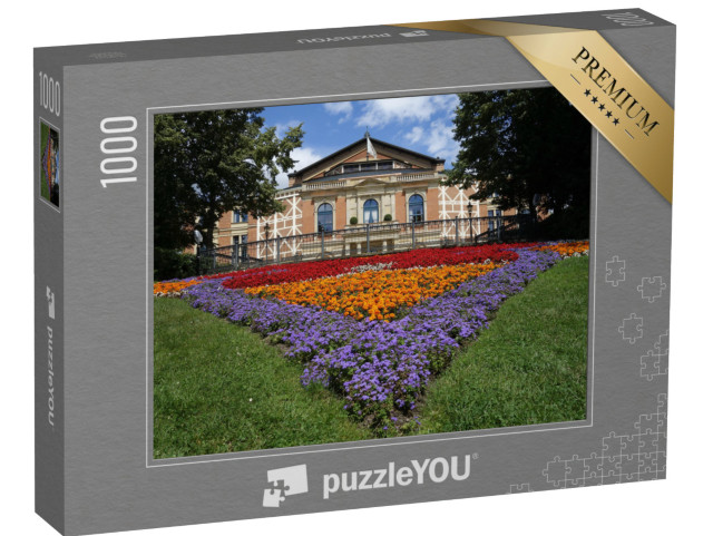 puzzle 1000 dílků „Bayreuthské festivalové divadlo v Bavorsku“