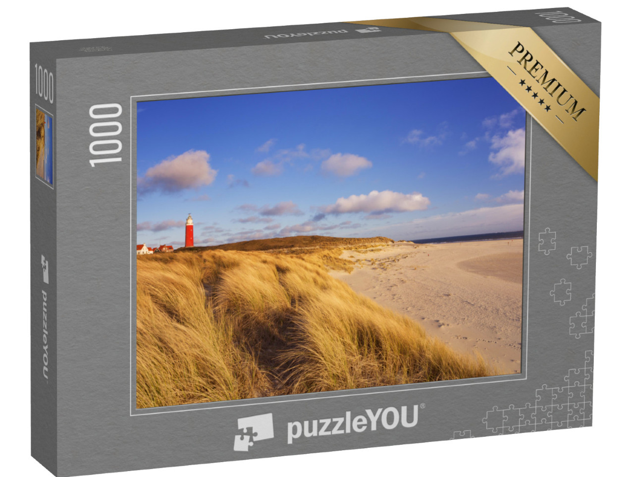 puzzle 1000 dílků „Maják na ostrově Texel v Nizozemsku“