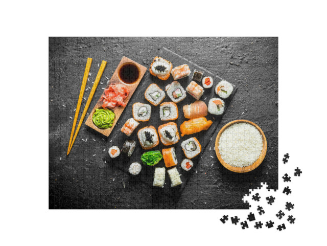 puzzle 1000 dílků „Výběr sushi“