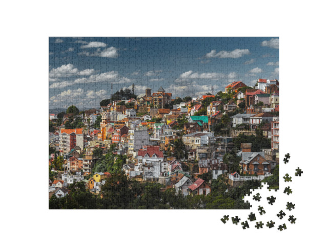 puzzle 1000 dílků „Pohled na Antananarivo, hlavní město Madagaskaru“