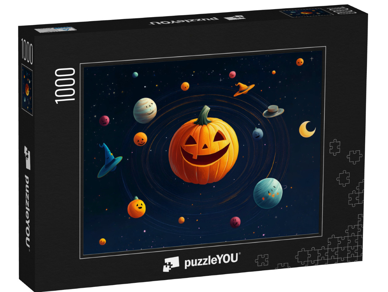 puzzle 1000 dílků „Svět dýní“
