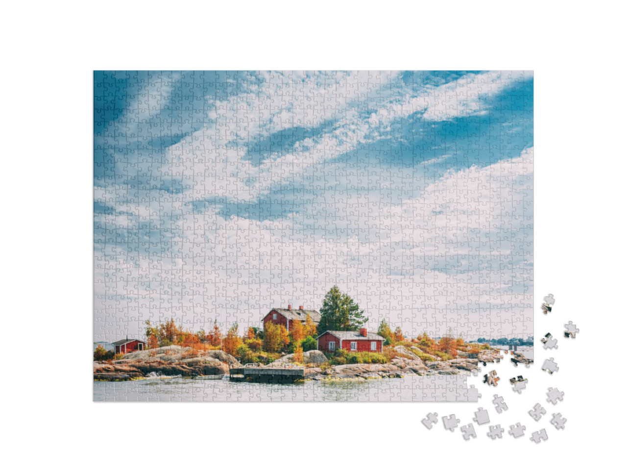 puzzle 1000 dílků „Suomi“