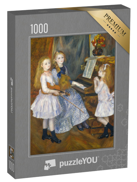 puzzle 1000 dílků „Auguste Renoir - Dcery Catulle Mendesové“