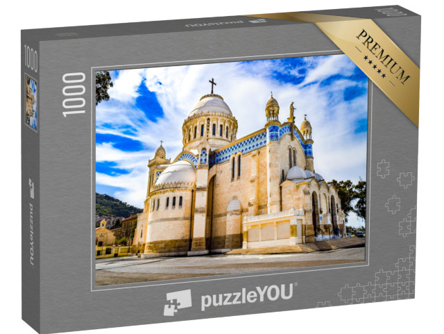 puzzle 1000 dílků „Katedrála Notre Dame d'Afrique v Alžíru, Alžírsko“