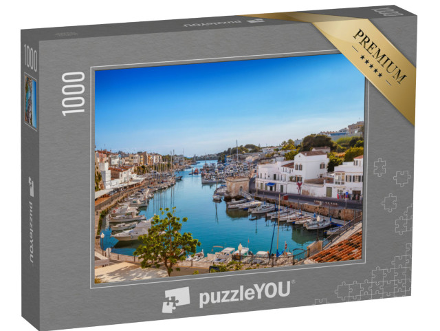 puzzle 1000 dílků „Staré město Ciutadella na Menorce, Španělsko“