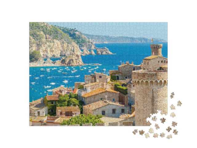 puzzle 1000 dílků „Tossa de Mar, Costa Brava, Španělsko“
