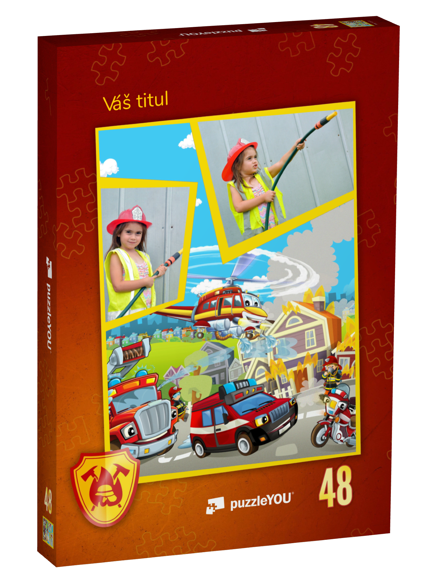 „V akci“ koláž na výšku