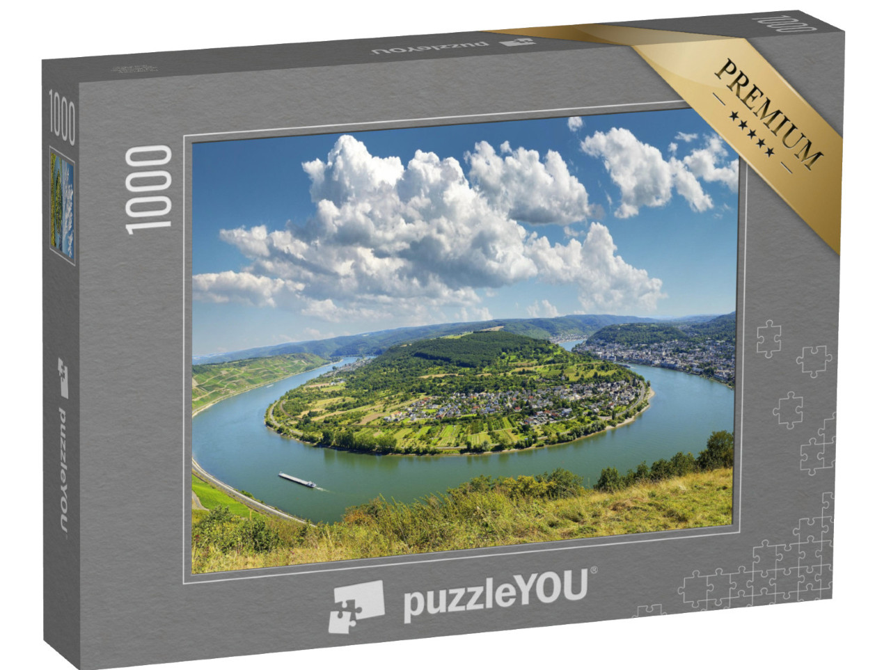 puzzle 1000 dílků „Vinařská obec Boppard na Rýně“