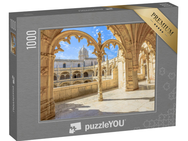puzzle 1000 dílků „Mosteiro dos Jeronimos, pamětihodnost Lisabonu, památka UNESCO, Portugalsko“