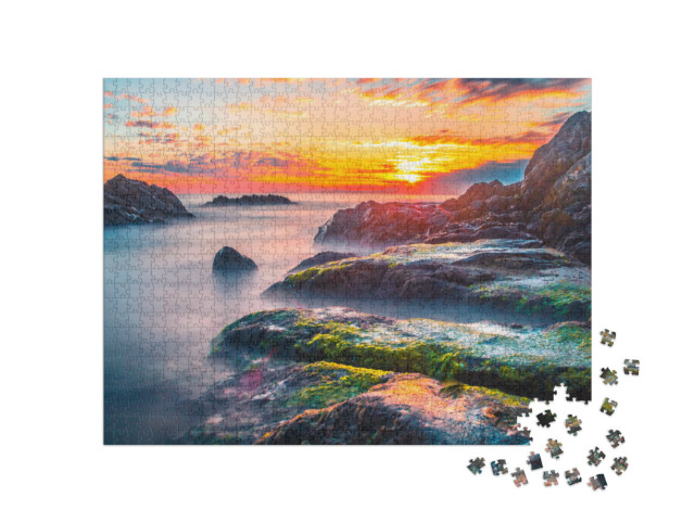 puzzle 1000 dílků „Krásná mořská krajina“