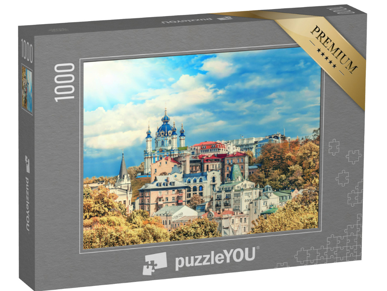 puzzle 1000 dílků „Sofie: katedrála v Kyjevě, Ukrajina“